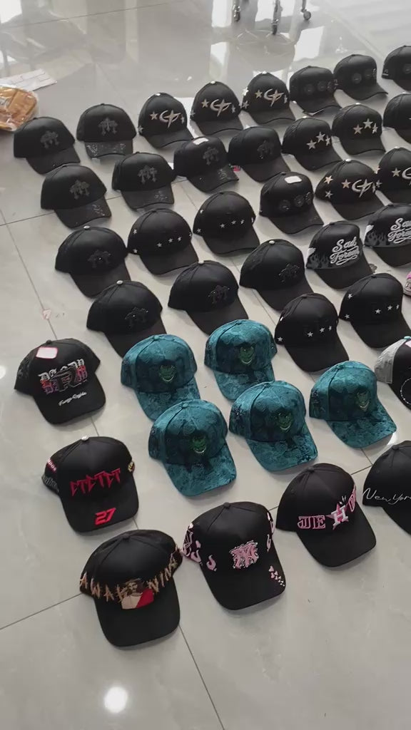 Gorra Dandy Hats Anniversary Collection Premium – Edición Exclusiva Negra con Bordado 3D