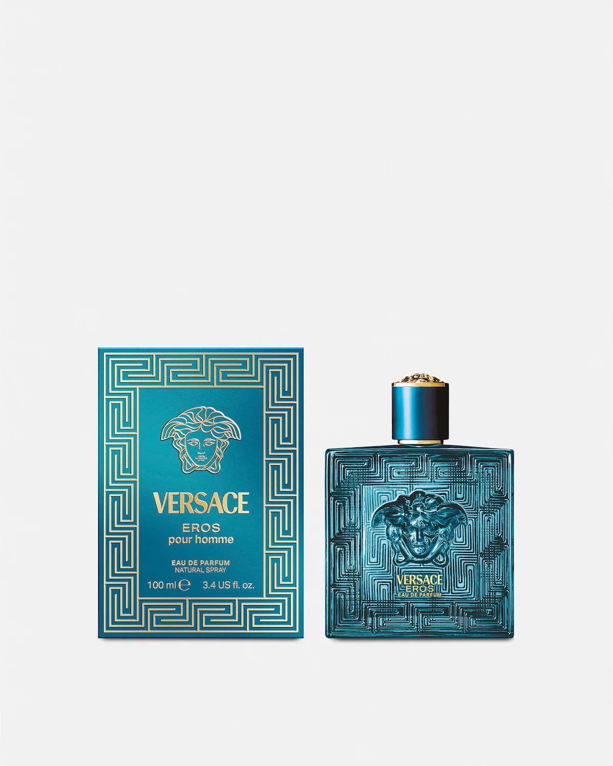 Versace Eros Pour Homme – Eau de Toilette (EDT)
Tamaño: 100 ml / 3.4 fl oz
Para: Hombre