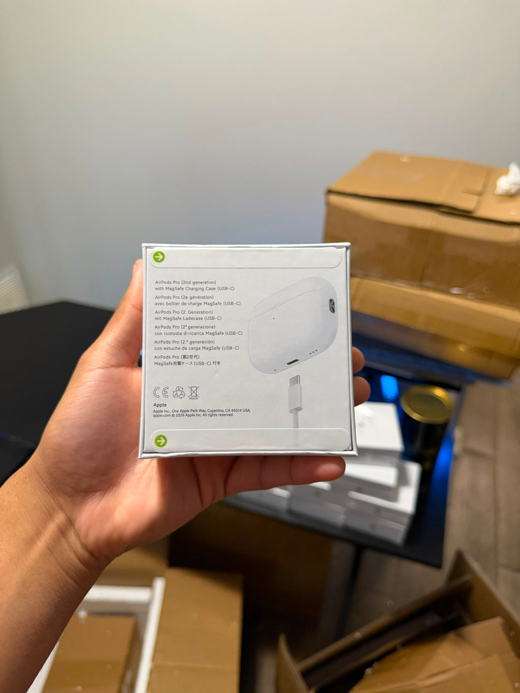 Apple AirPods Pro (2.ª generación) con estuche MagSafe USB
